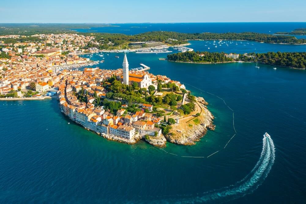 Tag 1: Tag 1: Pula nach Rovinj