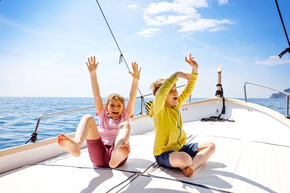 Sailing with kids