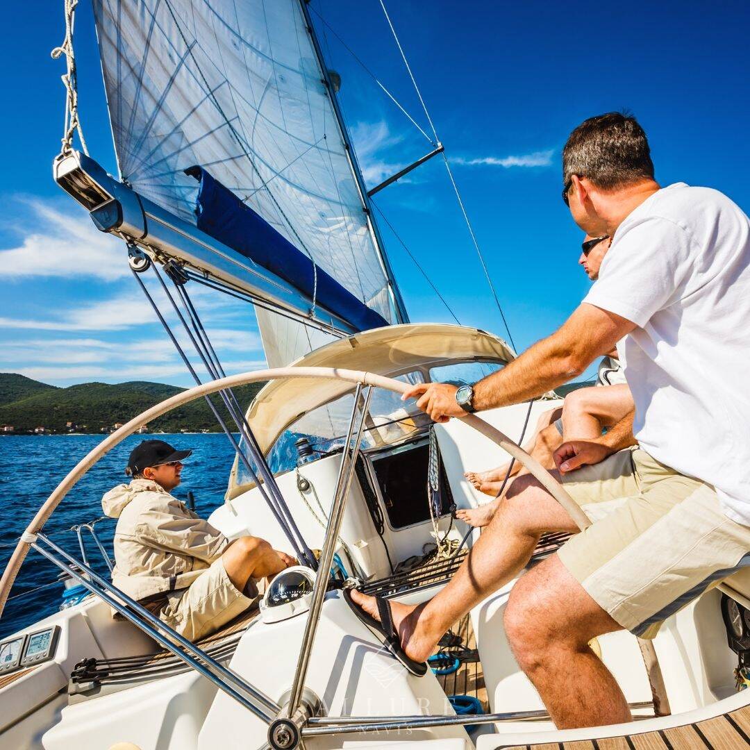 Sailing with a skipper