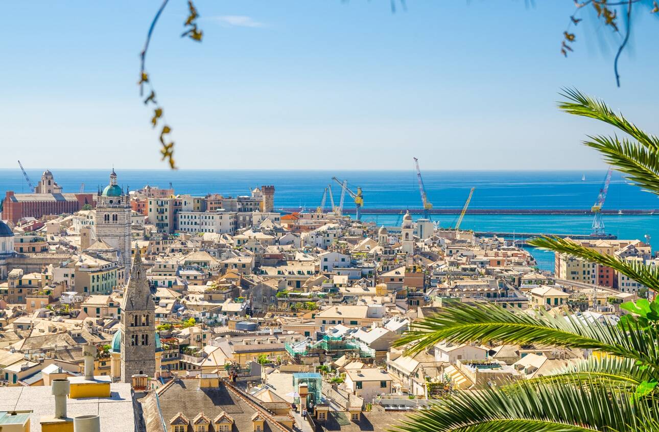 Genoa  view from above