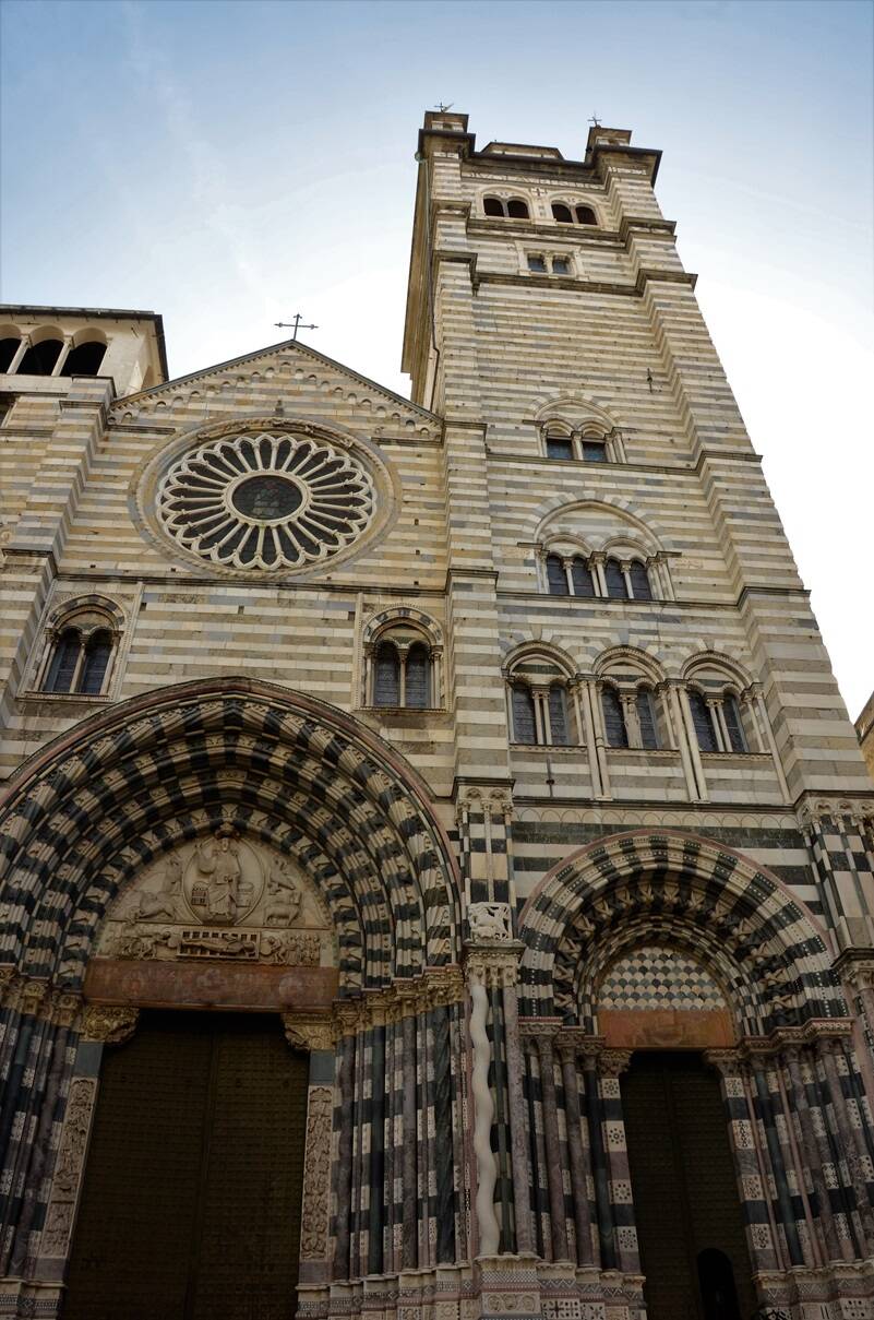 Genoa Cathedral in Italy