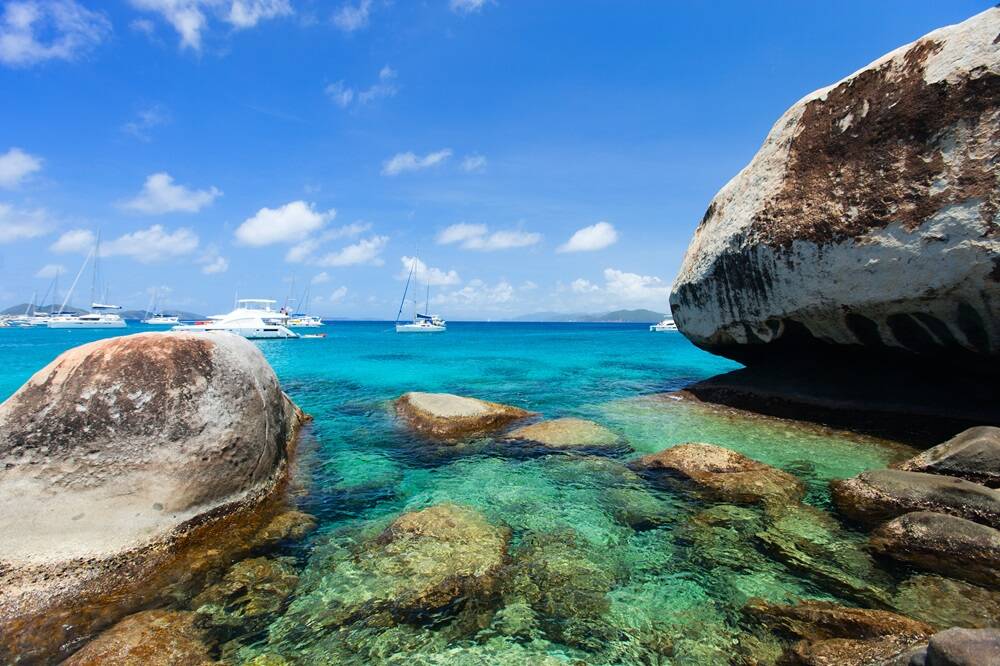 Virgin Gorda, British Virgin Islands in Caribbean