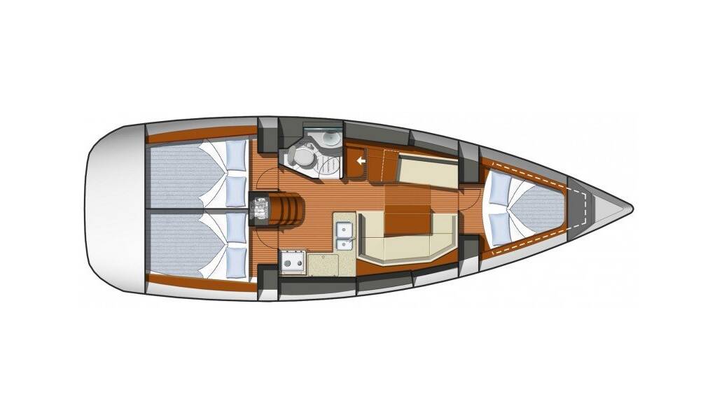 Sun Odyssey 36i Performance Bliksem